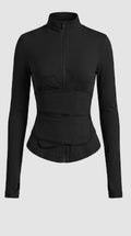 Black slimmer jacket