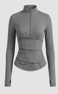 Gray slimmer Jacket