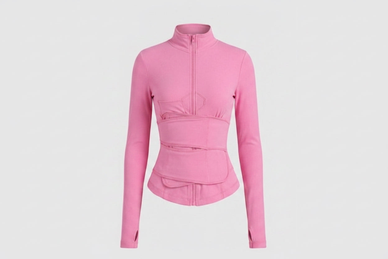 pink slmmer jacket